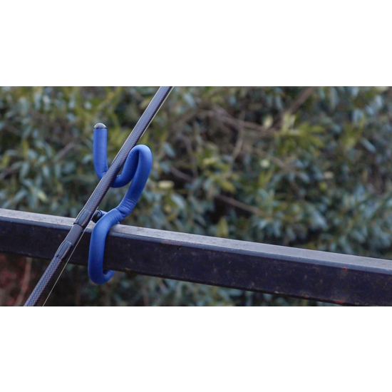 Benzi fixare lanseta Zebco - culoare neagra